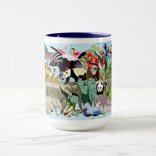 Caneca Vida selvagem (Centro)