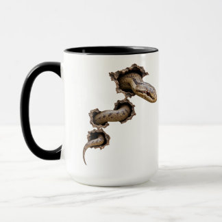 Caneca Vida Selvagem de Rocha da Cobra Lisa