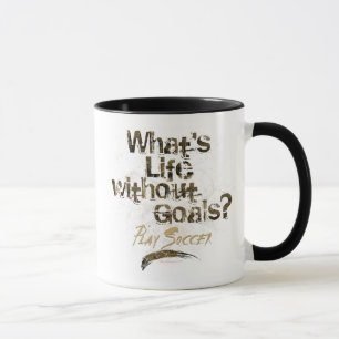 Caneca Vida sem objetivos (futebol)