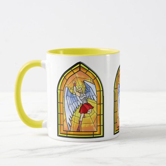 Caneca Vidro anjo canja (Esquerda)