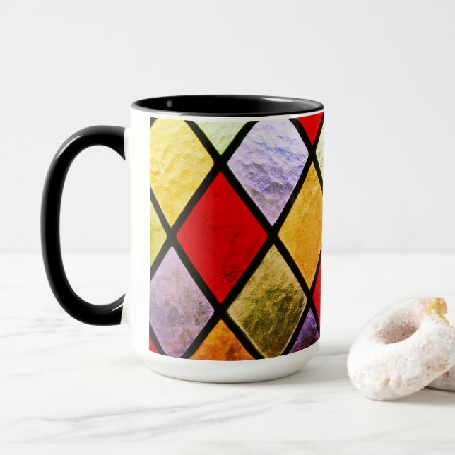 Caneca Vidro Estreito (Com Donut)