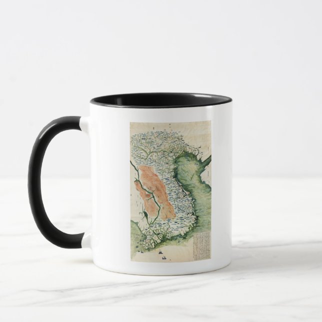 Caneca VietnãMapa PanorâmicoVietnã (Esquerda)