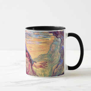 Caneca Vincent Van Gogh - A Pietà - Jesus e Virgem Maria