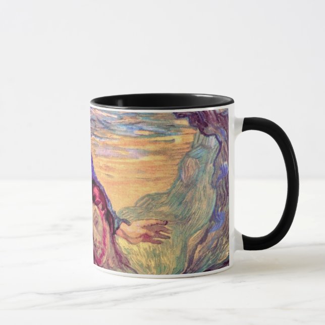 Caneca Vincent Van Gogh - A Pietà - Jesus e Virgem Maria (Direita)
