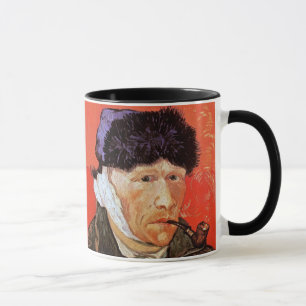 Caneca Vincent Van Gogh - Autorretrato com Orelha Bandada