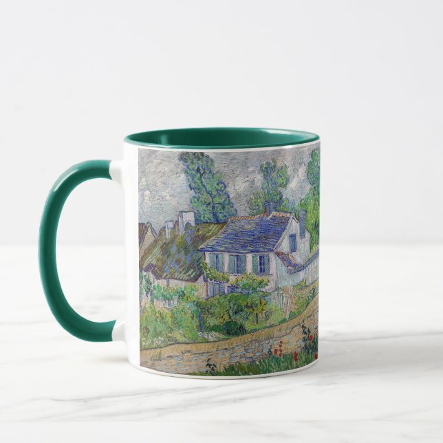 Caneca Vincent van Gogh - Casas em Auvers (Esquerda)