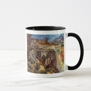 Caneca Vincent Van Gogh - Entrada de uma Pedreira Arte Fi