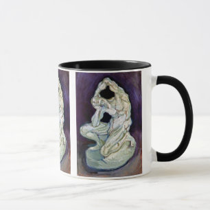 Caneca Vincent Van Gogh - Estátua de um Homem ajoelhado