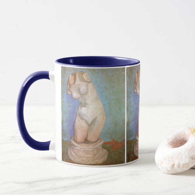 Caneca Vincent van Gogh - Estatuto das Placas Female Tors (Com Donut)
