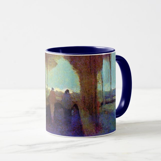Caneca Vincent Van Gogh - Estrada Rural Com Duas Figuras (Frente Esquerda)