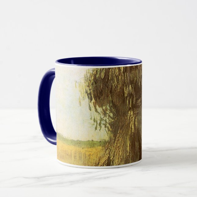 Caneca Vincent van Gogh - Feixes de Trigo (Frente Esquerda)
