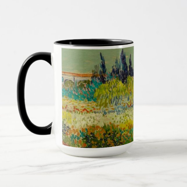 Caneca Vincent Van Gogh Garden em Arles (Esquerda)