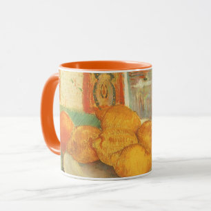 Caneca Vincent van Gogh - Garrafa e Limões numa Placa