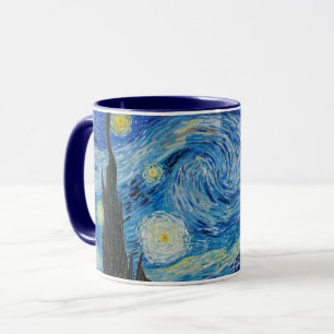 Caneca Vincent Van Gogh Na Noite Estrelada