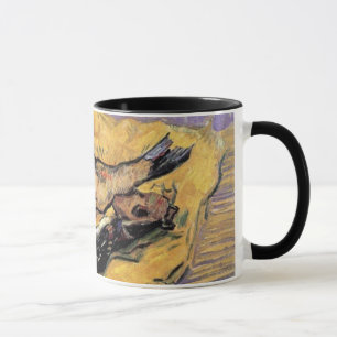 Caneca Vincent Van Gogh - Natureza Morta Bloaters Arte Fi