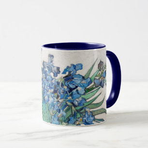 Caneca Vincent van Gogh - Natureza-morta: Vaso com Íris