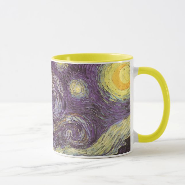 Caneca Vincent van Gogh - Noite Estrelada (Direita)
