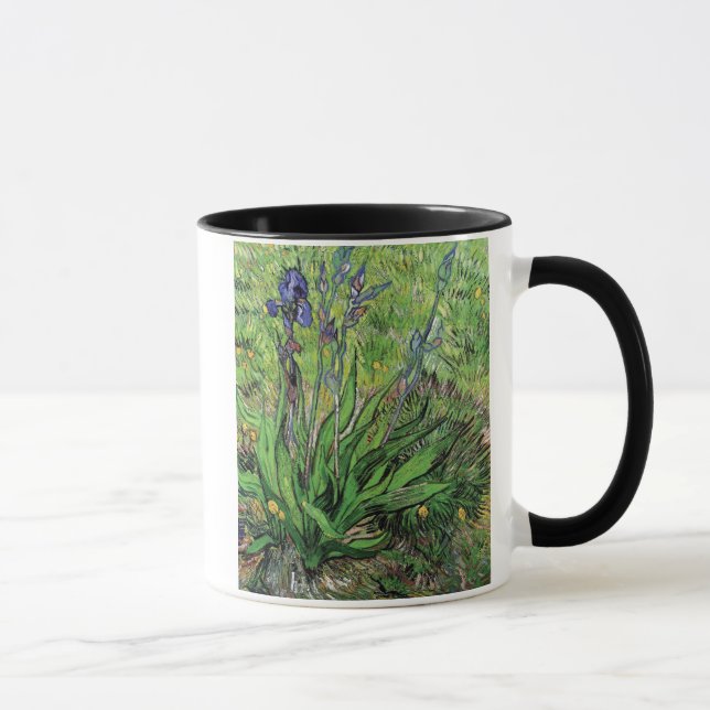 Caneca Vincent Van Gogh - O Íris Amante da Natureza Arte  (Direita)
