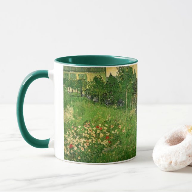 Caneca Vincent van Gogh - O Jardim de Daubigny (Com Donut)