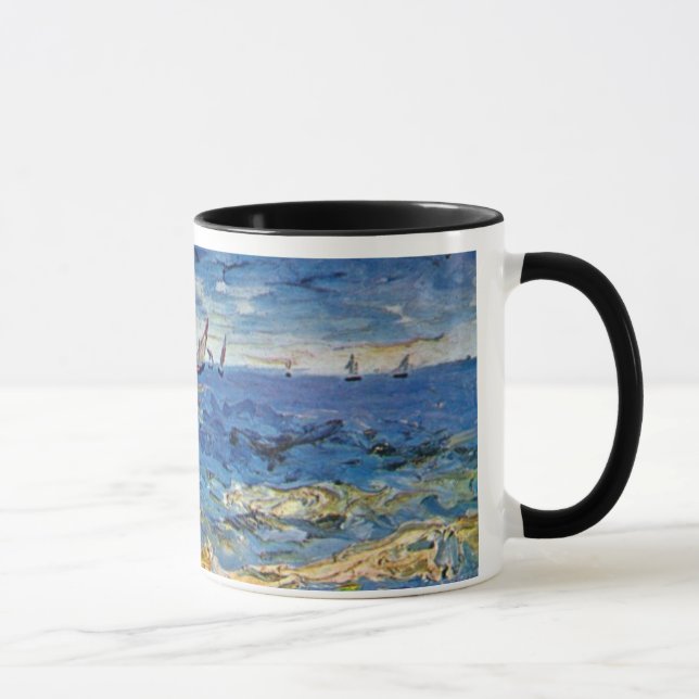 Caneca Vincent Van Gogh - O Mar Em Saintes Maries (Direita)