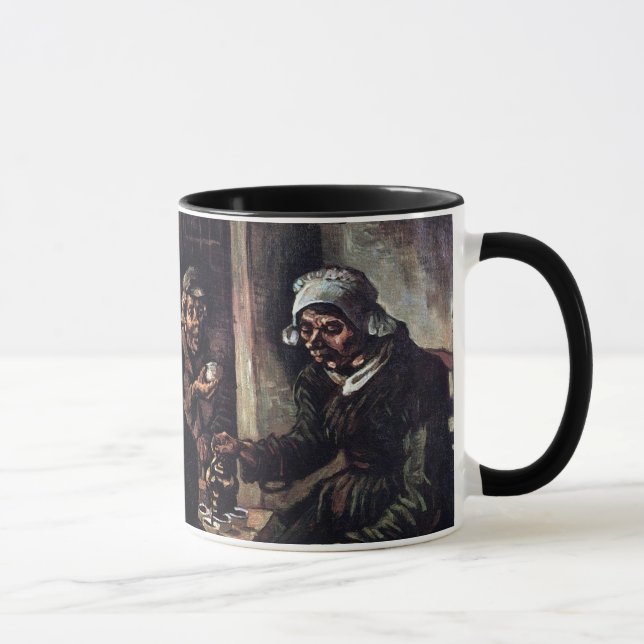 Caneca Vincent Van Gogh - Os Comedores de Batata Arte Fin (Direita)