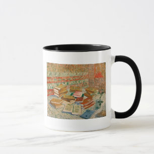 Caneca Vincent van Gogh os livros amarelos, 1887