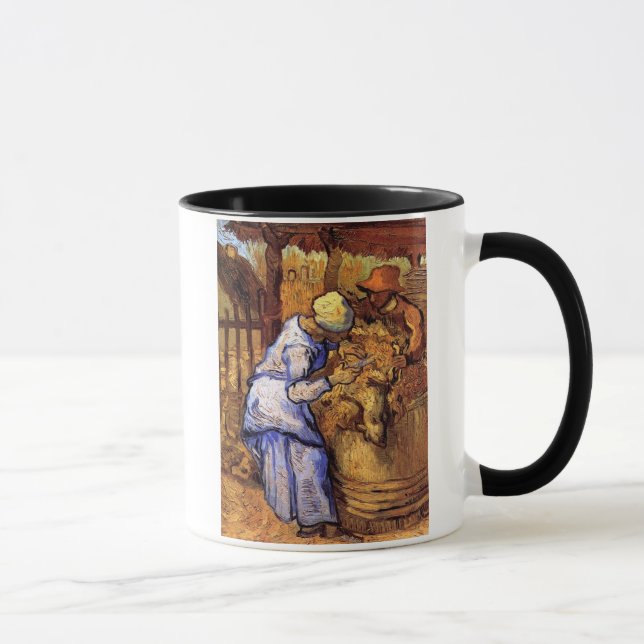 Caneca Vincent Van Gogh - Os Tosquiadores de Ovelhas - Ar (Direita)