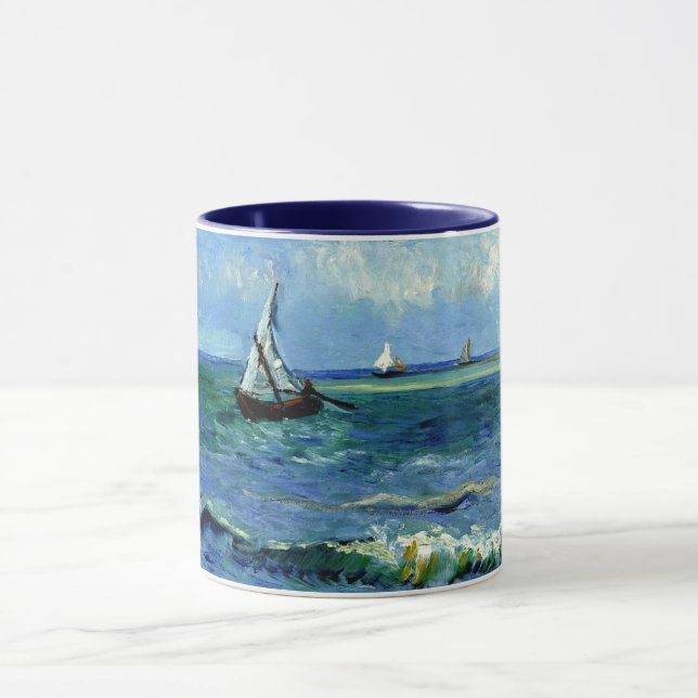 Caneca Vincent van Gogh - Paisagem Marítima (Centro)