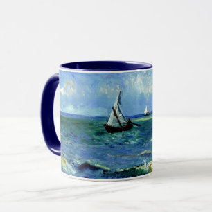 Caneca Vincent van Gogh - Paisagem Marítima
