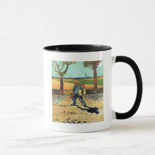 Caneca Vincent Van Gogh - Pintor A Caminho Do Trabalho