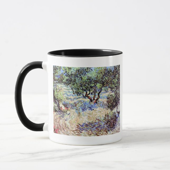 Caneca Vincent Van Gogh - Pomar de Oliveiras Arte Fino (Esquerda)
