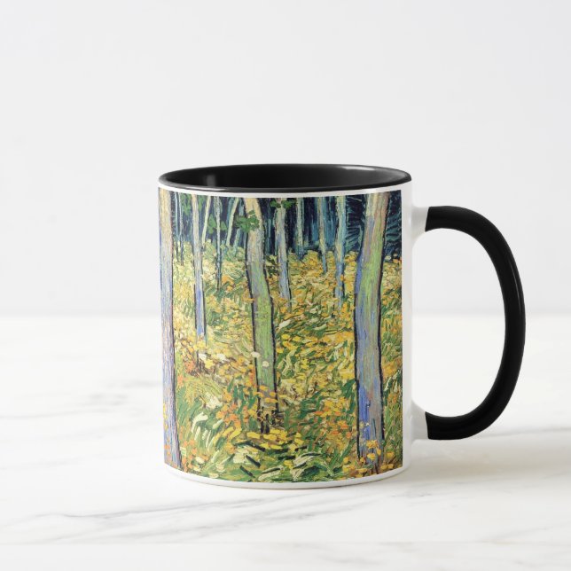 Caneca Vincent Van Gogh - Sub-bosque com Duas Figuras (Direita)