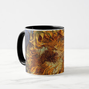 Caneca Vincent van Gogh - Vida Estática: Dois Girassóis C