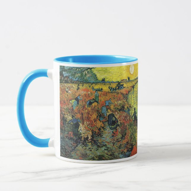 Caneca Vincent Willem Van Gogh , Red vineyards (Esquerda)