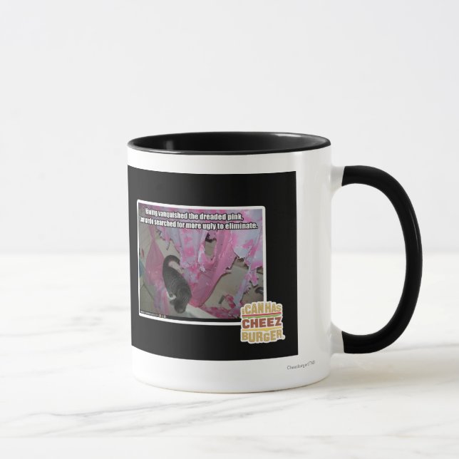 Caneca Vingou o temido rosa (Direita)