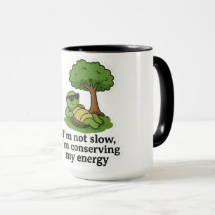 Caneca Vinheta de Tartaruga legal