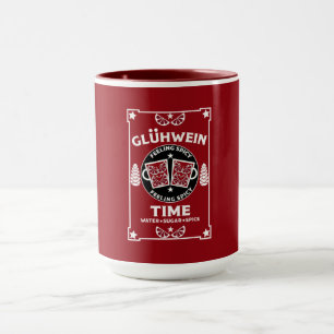 Caneca Vinho tinto enregelado de Natal Glühwein