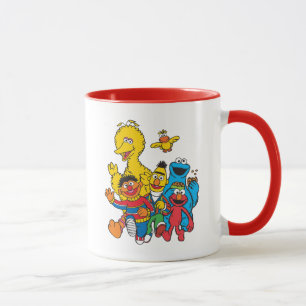 Caneca Vintage 123 Rua Sésamo