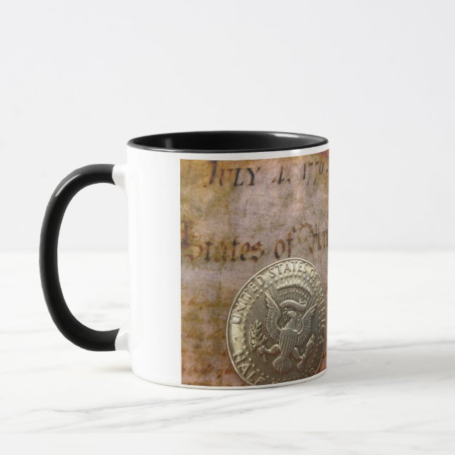 Caneca vintage 4 de julho (Esquerda)