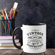 Vintage Aged to Perfected Coffee Mug
