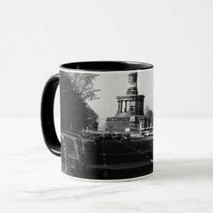 Caneca Vintage Alemanha Berlim Rua 17 de junho de 1970