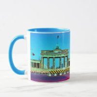 Vintage Alemanha Berlin Brandenburg Gate
