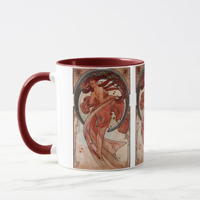 Caneca Vintage Alphones Mucha Dance (Esquerda)
