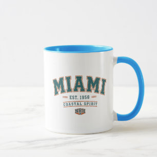 Caneca Vintage Americana Miami 1958 Coastal Spirit
