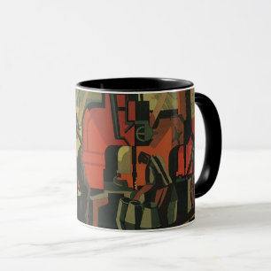 Caneca Vintage Art Deco Business Indústrias
