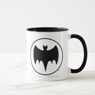 Caneca Vintage Bat Symbol
