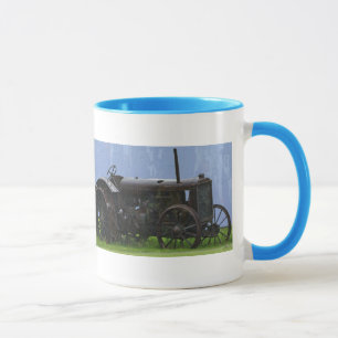 Caneca Vintage Black Trator - Veículo Fazenda