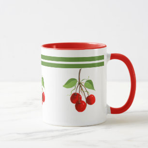 Caneca Vintage Cherries Mug