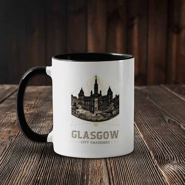 Caneca Vintage City Chambers Mug (Criador carregado)