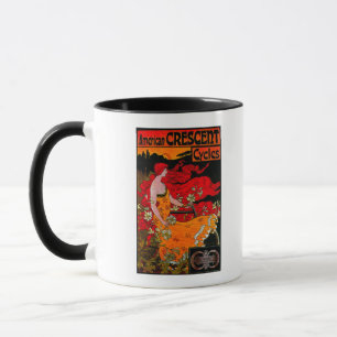 Caneca Vintage crescente americano PosterEurope